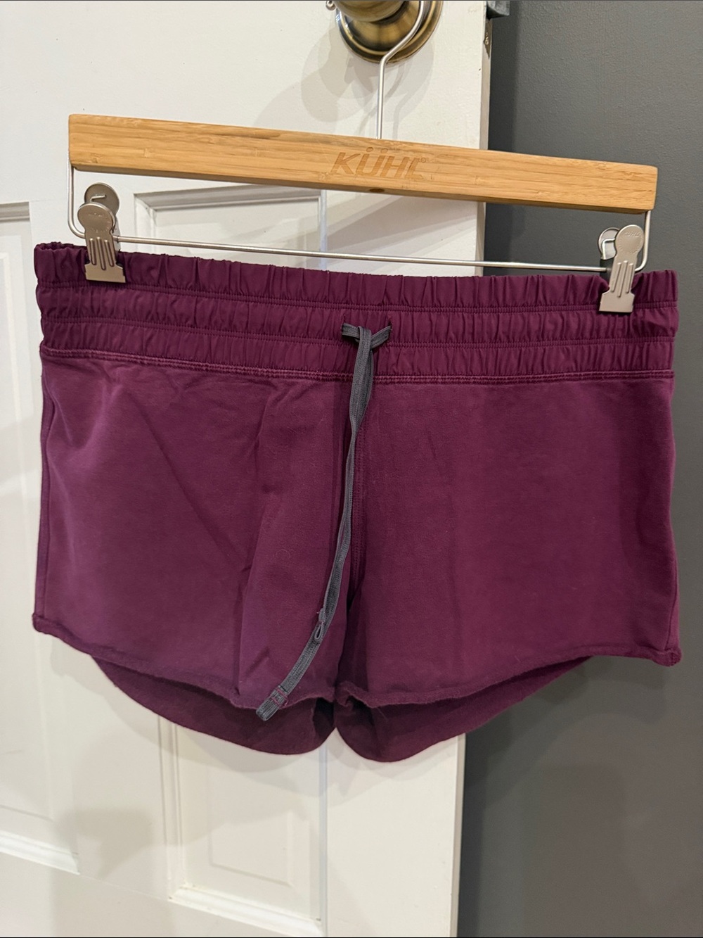 Lululemon Women’s Drawstring Athletic Shorts - Deep Plum
